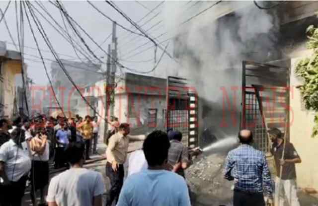 Punjab: घर में आग लगने से सामान जलकर हुआ राख, देखें वीडियो