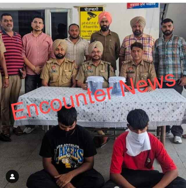 Jalandhar: मर्डर केस में दो वांछित आरोपी दो पिस्टलों सहित गिरफ्तार