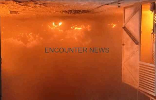 Factory के गोदाम में लगी भीषण आग, करोड़ों का सामान जलकर हुआ राख