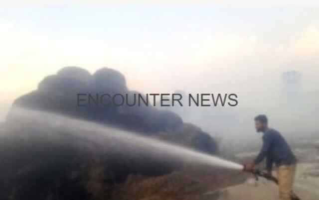 Fuel बनाने वाली Factory में लगी भीषण आग, मची अफरा तफरी