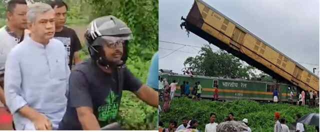 Kanchanjunga Train Accident : बाइक पर सवार हो ग्राउंड जीरो पर पहुंचे Railway Minister Ashwini Vaishnav, देखें Video