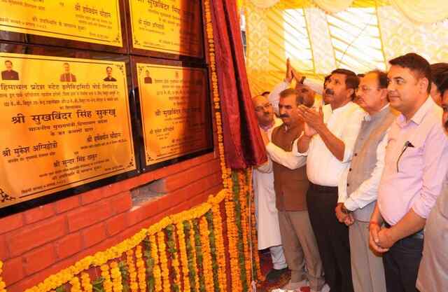 मुख्यमंत्री ने ऊना व हरोली में 356.72 करोड़ रुपये की विकास परियोजनाओं के लोकार्पण एवं शिलान्यास किए