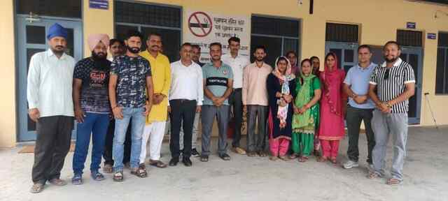 खड्ड स्कूल में एस. एम. सी चुनाव में सोमनाथ हीर विजय हुए