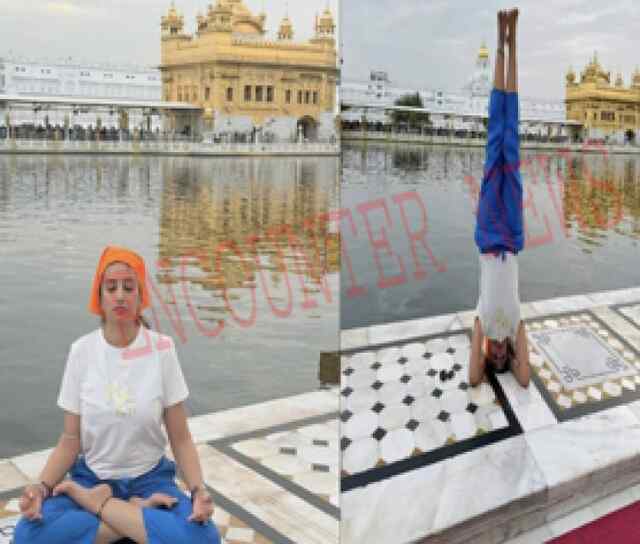Punjab: Golden Temple में महिला ने की सिख मर्यादा की उल्लंघना, सिख सगंठनों में रोष, देखें वीडियो
