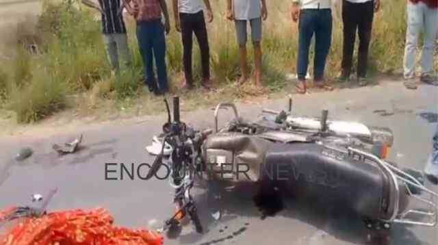 तेज रफ्तार Truck ने Bike सवार 5 लोगों को मारी टक्कर, मौ’त