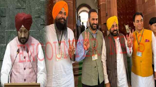 Punjab: Jalandhar के Channi सहित 12 नवनिर्वाचित सांसदों ने ली शपथ, Amritpal Singh नहीं हो पाए शामिल