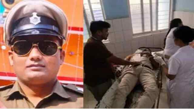 Crime Meeting में जा रहे Inspector को ट्रक ने मारी भीषण टक्कर, मौत