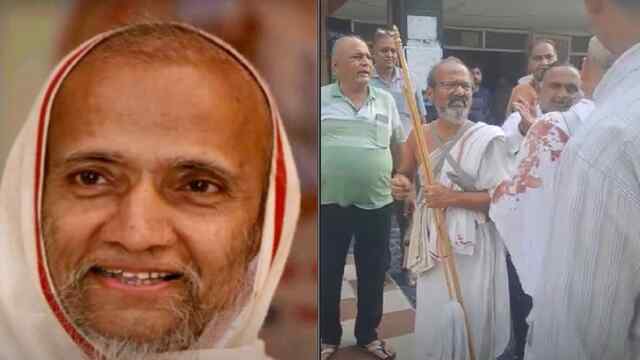 ट्रक की टक्कर से जैन संत की मौत, सिर में लगी गंभीर चोटें