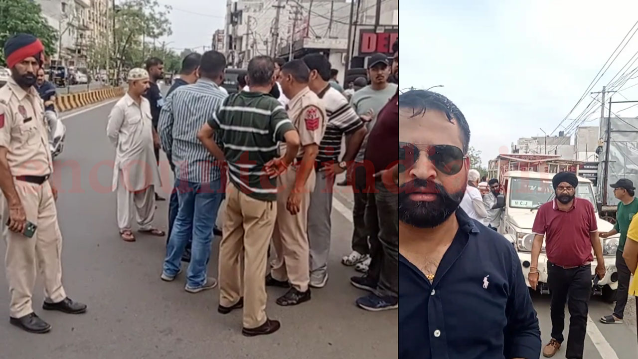 Jalandhar News: इस इलाके में कार्रवाई करने पहुंची नगर निगम टीम, हुआ हंगामा, देखें Live