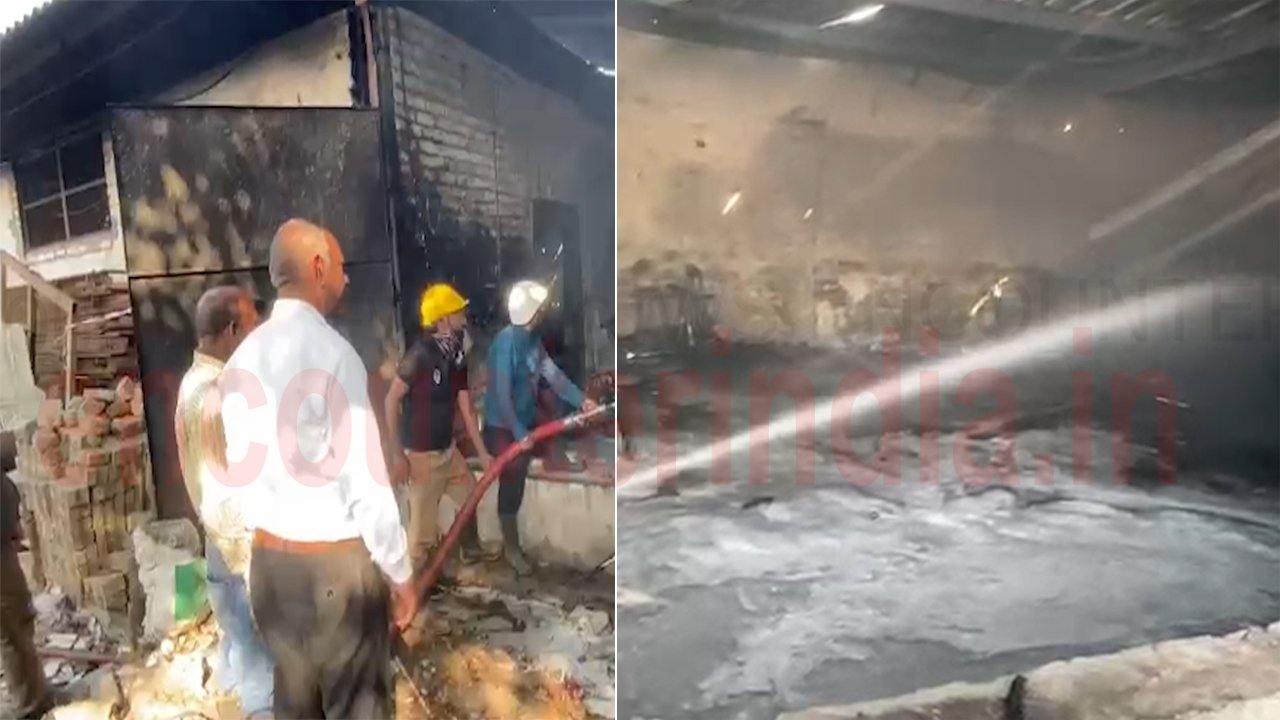Jalandhar News: थर्मोकोल की फैक्टरी में लगी भीषण आग, देखें वीडियो