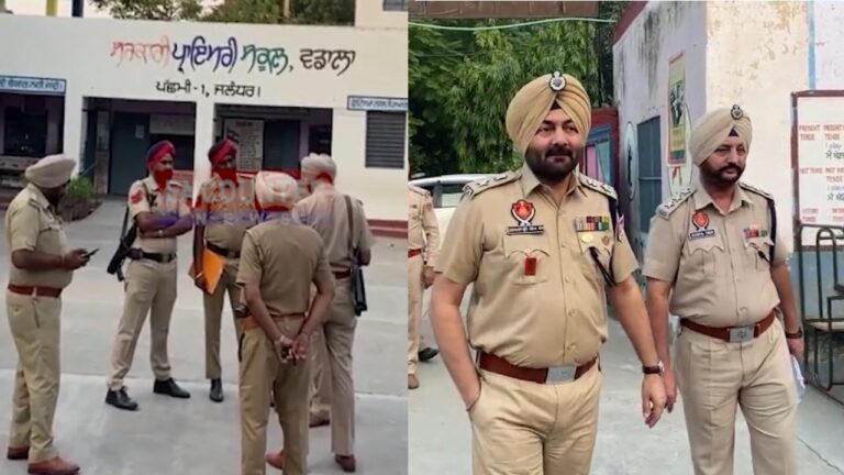 Jalandhar News : पंचायत चुनाव को लेकर भारी पुलिस फोर्स तैनात, देखें वीडियो