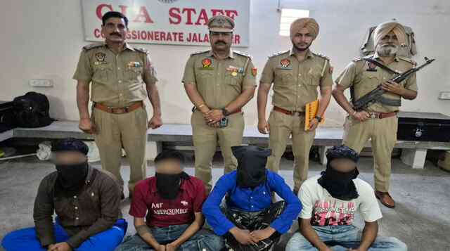 Jalandhar News: व्यक्ति पर जानलेवा हमला करने वाले 4 मुख्य आरोपी गिरफ्तार