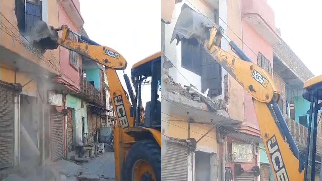 Punjab News: इस इलाके में चला पीला पंजा, गिराया घर, देखें वीडियो
