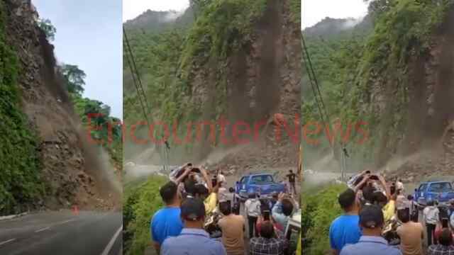 4 मील के पास Landslide से फिर बंद हुआ Chandigarh-Manali Highway, देखें वीडियो