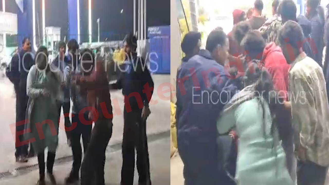 Punjab News: बीच सड़क महिला का हंगामा, Bike सवार को बालों से घसीटा और लातें भी मारी, देखें वीडियो