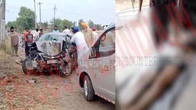 Punjab News: भयानक सड़क हादसा पेड़ से टकराई कार, 1 की मौत 3 घायल, देखें वीडियो