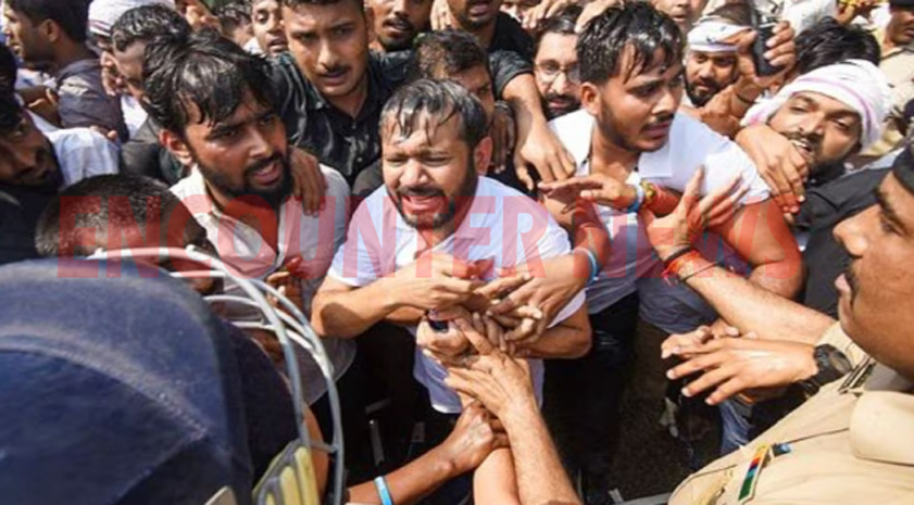 Kanhaiya Kumar समेत कई कांग्रेस कार्यकर्ता को पुलिस ने लिया हिरासत में