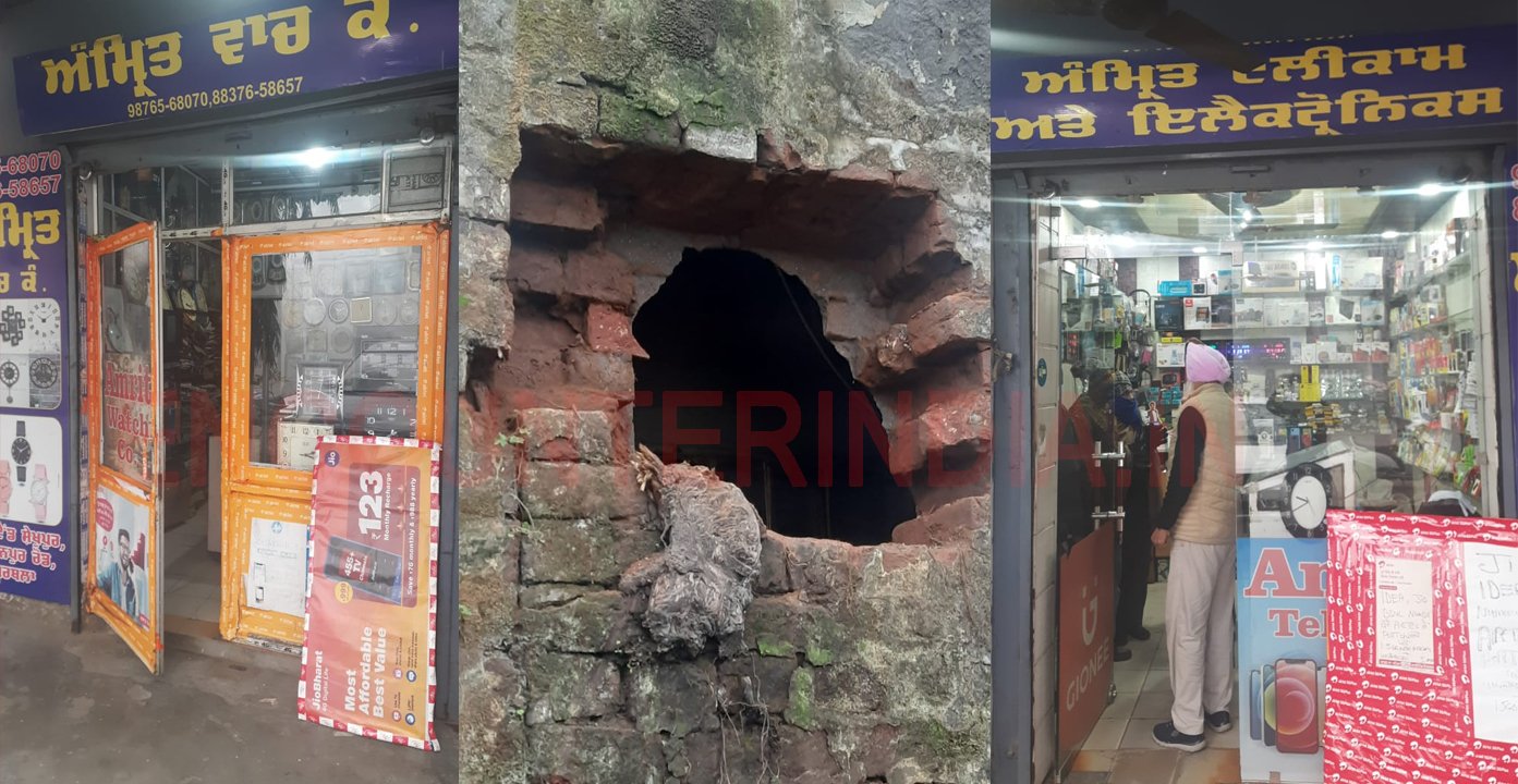 Kapurthala News: चोरों ने 2 दुकानों को बनाया निशाना, दीवार तोड़कर अंदर घुसे शातिर, देखें वीडियो
