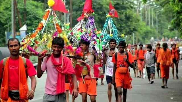कांवड़ियों के दो गुट में हुआ विवाद, पलिस ने किया गिरफ्तार