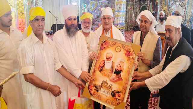 राज्यपाल ने फतेहपुर में सर्व धर्म पीठ के तपोस्थान मुख्य दरबार साहिब का लोकार्पण किया