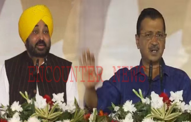 Punjab News: 10 हजार नवनियुक्त सरपंचों को शपथ दिलाने पहुंचे Kejriwal और CM Bhagwant Mann