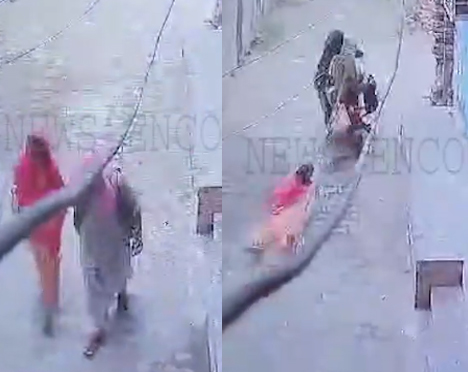 Punjab : मोटरसाइकिल सवार लुटेरों ने दिया वारदात को अंजाम, देखें वीडियो