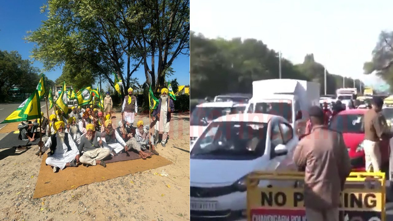 Punjab News: किसानों को लेकर National Highway जाम, 3 युवकों को हथियारों सहित किया काबू, देखें वीडियो
