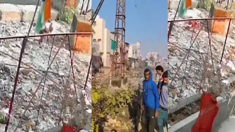 बिजली के खम्बे से पतंग टकराने के चलते करंट की चपेट में आए 2 भाई, देखें CCTV
