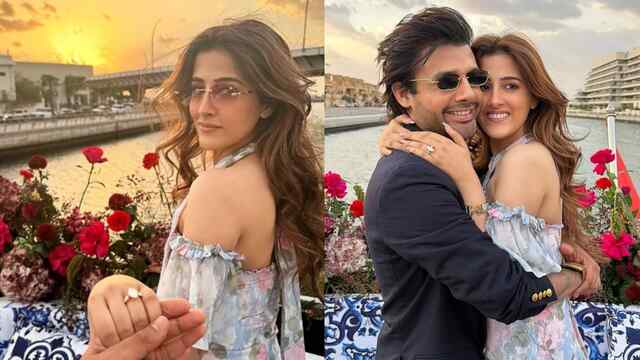 कृति सेनन की बहन Nupur जल्द करेंगी शादी! सिंगर Stebin Ben संग की सगाई, Viral हुई तस्वीरें