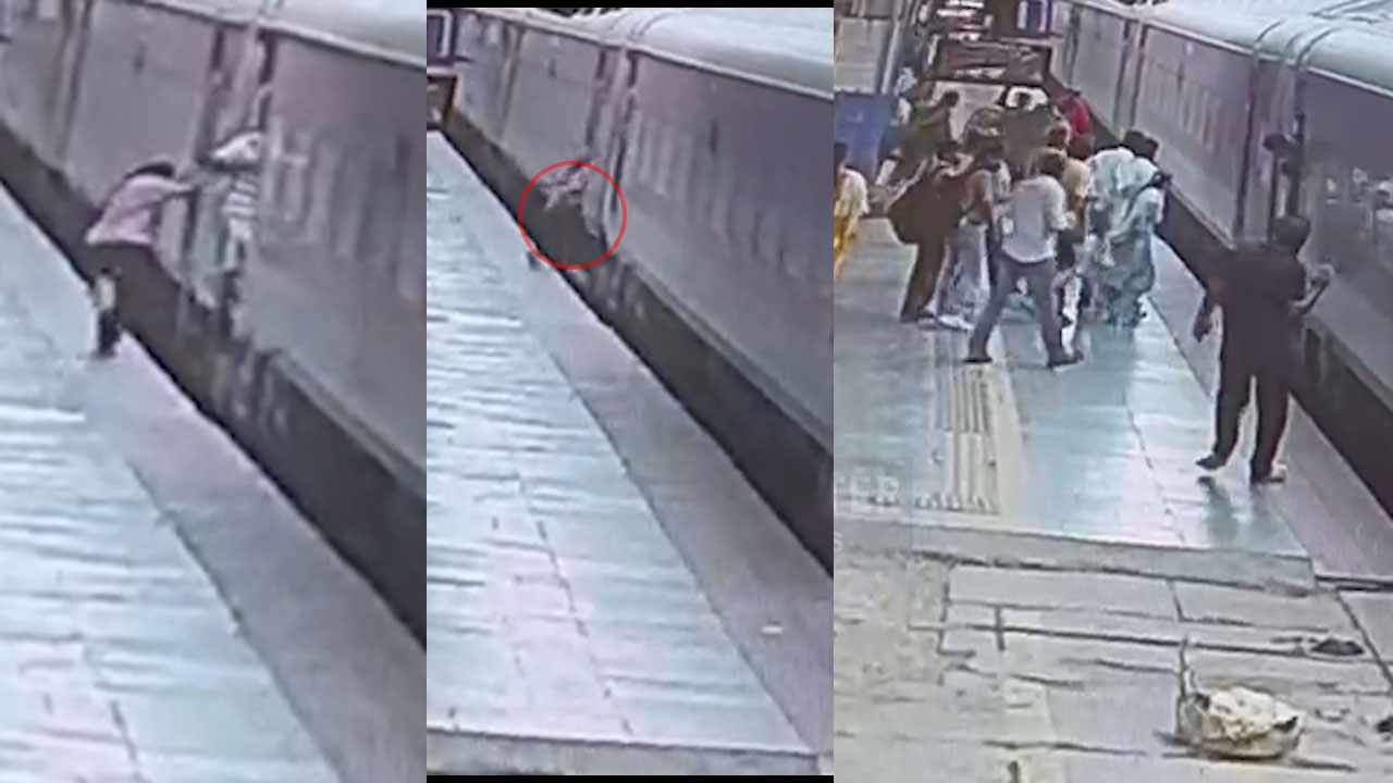 Punjab News: चलती ट्रेन में चढ़ रही महिला के साथ हुआ हादसा, कटी टांग, देखें CCTV
