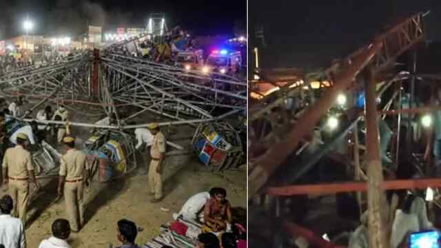 मेले में अचानक टूटा 60 फीट ऊंचा झूला… मची अफरा-तफरी, दर्जनों लोग घायल  