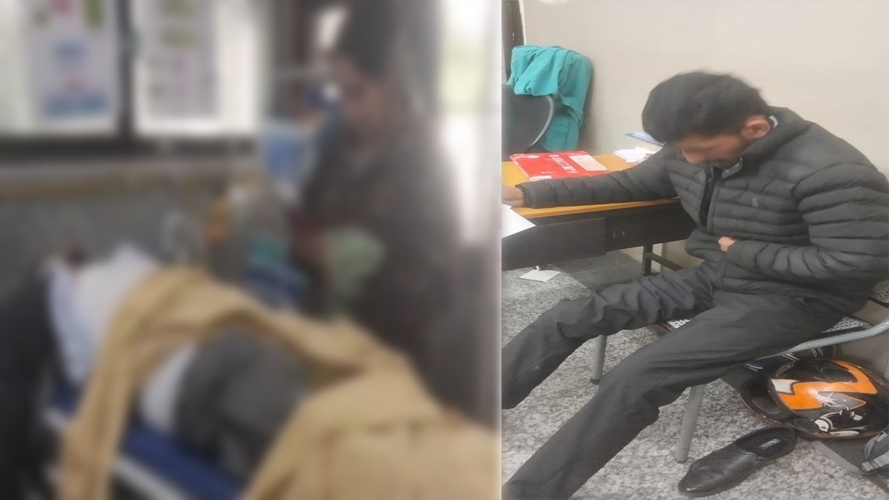 दर्दनाक सड़क हादसा: Truck की चपेट में आने से एक की मौत, दूसरे की हालत नाजुक