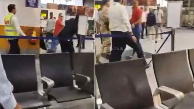 Airport पर जमकर हुआ हंगामा, Spicejet के कर्मचारियों के साथ मारपीट, देखें वीडियो