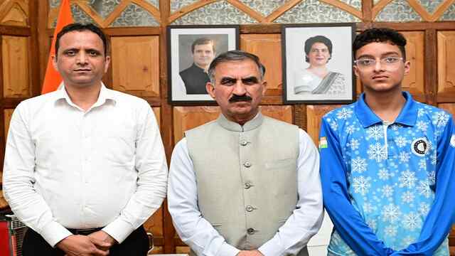 हमीरपुर के समर्थ अत्री का एशियन शॉर्ट ट्रैक आइस स्केटिंग ट्रॉफी-2026 के लिए हुआ चयन
