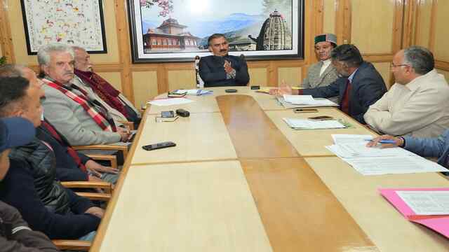 बागवानी से जुड़े मुद्दों पर मुख्यमंत्री ने प्रगतिशील बागवानों से की चर्चा