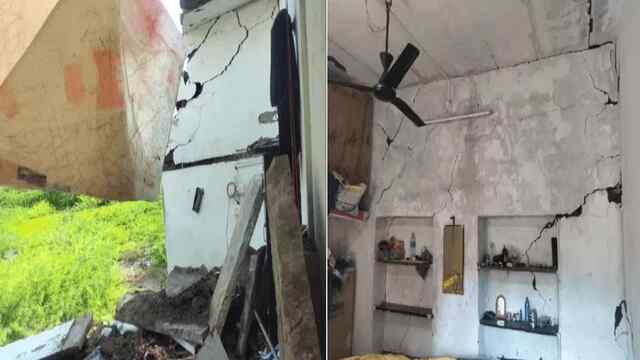 प्लाट में खड़े पानी से मकान की गिरी छत, 28 वर्षीय महिला की मौत