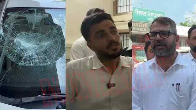 Punjab News: Advocate पर हमला करके कार सवार फरार, देखें वीडियो