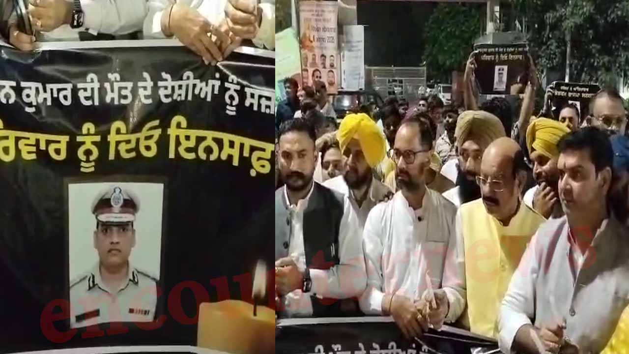 Jalandhar News: Cabinet Minister Bhagat ने ADGP की आत्महत्या की दुखद घटना के विरोध में निकला Candle मार्च, देखें वीडियो