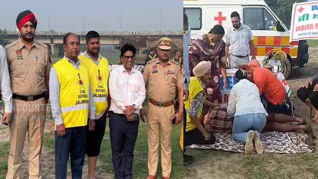 Jalandhar News: बाढ़ की स्थिति को लेकर सतलुज दरिया किनारे पहुंची NDRF, SDRF सहित अन्य टीम, देखें वीडियो