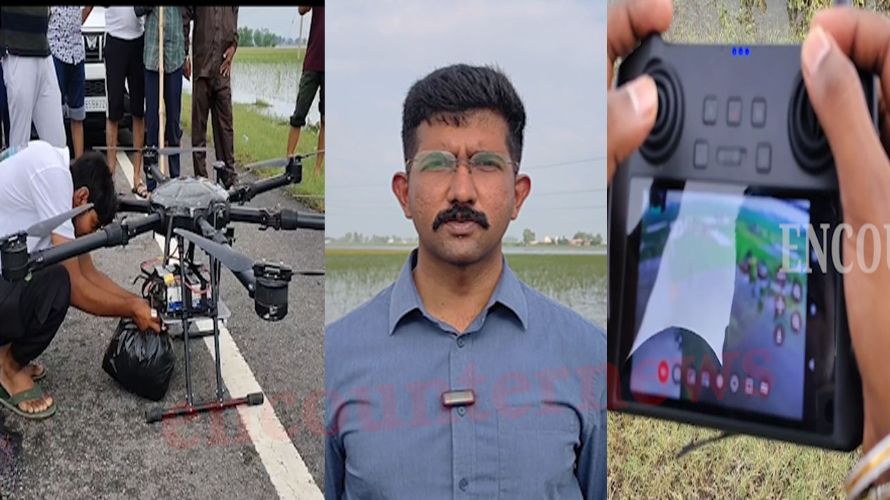 Punjab News: बाढ़ में फंसे लोगों की Drone के जरिए मदद कर रही पुलिस, देखें वीडियो