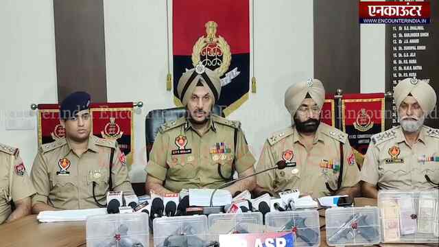 Punjab News: 6.90 लाख की ड्रग मनी, हेरोइन और हथियारों सहित 5 गिरफ्तार, देखें वीडियो