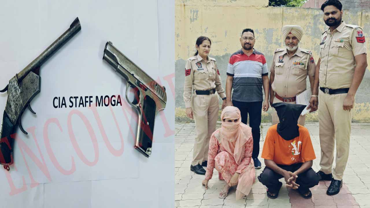 Punjab News: Car सवार 2 तस्कर 310 ग्राम हेरोइन व 2 अवैध हथियार के साथ गिरफ्तार, देखें वीडियो