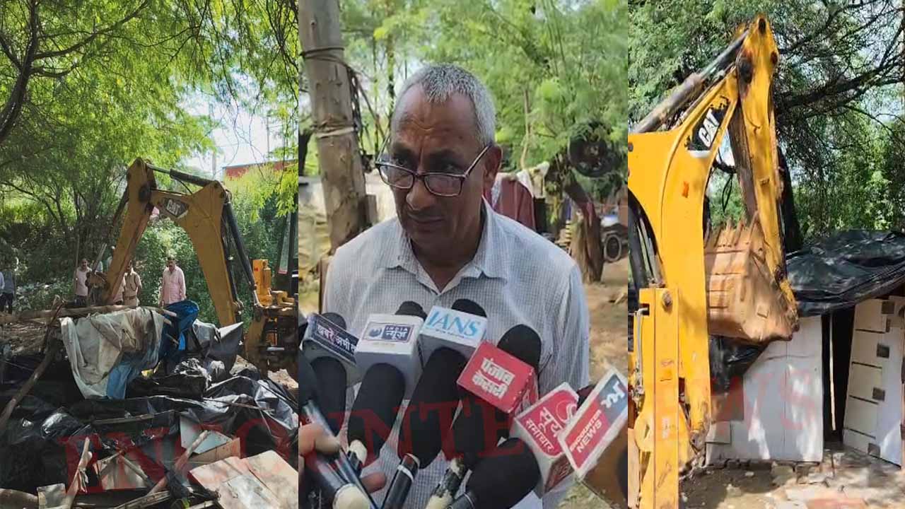 Haryana News: नशा तस्कर के अवैध निर्माण पर पुलिस की कार्रवाई, देखें वीडियो