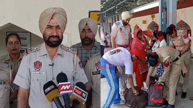Punjab News: Railway Station पर पहुंचा भारी Police Force, देखें वीडियो