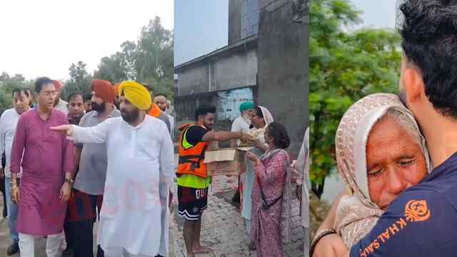 Punjab News: Cabinet Minister Bhullar और Singer Resham Anmol बाढ़ प्रभावित इलाकों में पहुंचे, देखें वीडियो