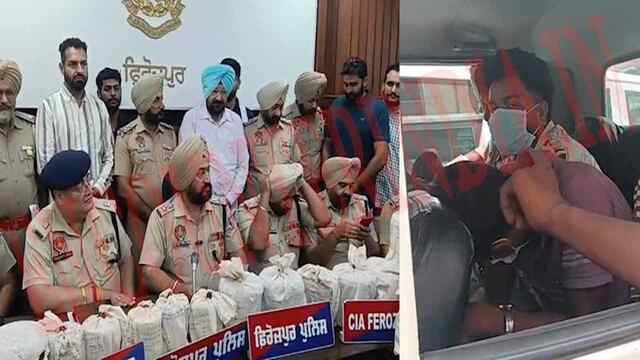 Punjab News: 13 किलो हेरोइन, 400 किलो चूरा पोस्त सहित 5 गिरफ्तार, देखें वीडियो