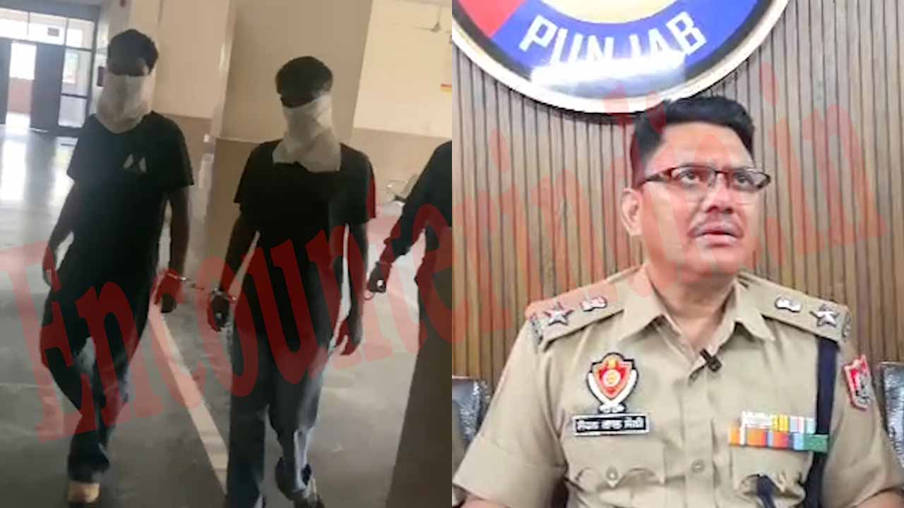 Punjab News: 4 किलो हेरोइन सहित 2 तस्कर गिरफ्तार, पाक से जुड़े तार, देखें वीडियो