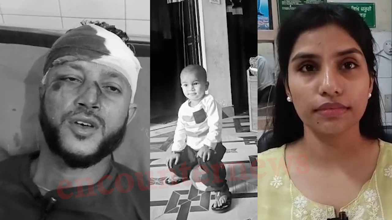 Phagwara News: दवाई लेने जा रहे परिवार को गाड़ी ने मारी टक्कर, दपंति सहित ढाई वर्षीय बच्चा घायल, देखें वीडियो