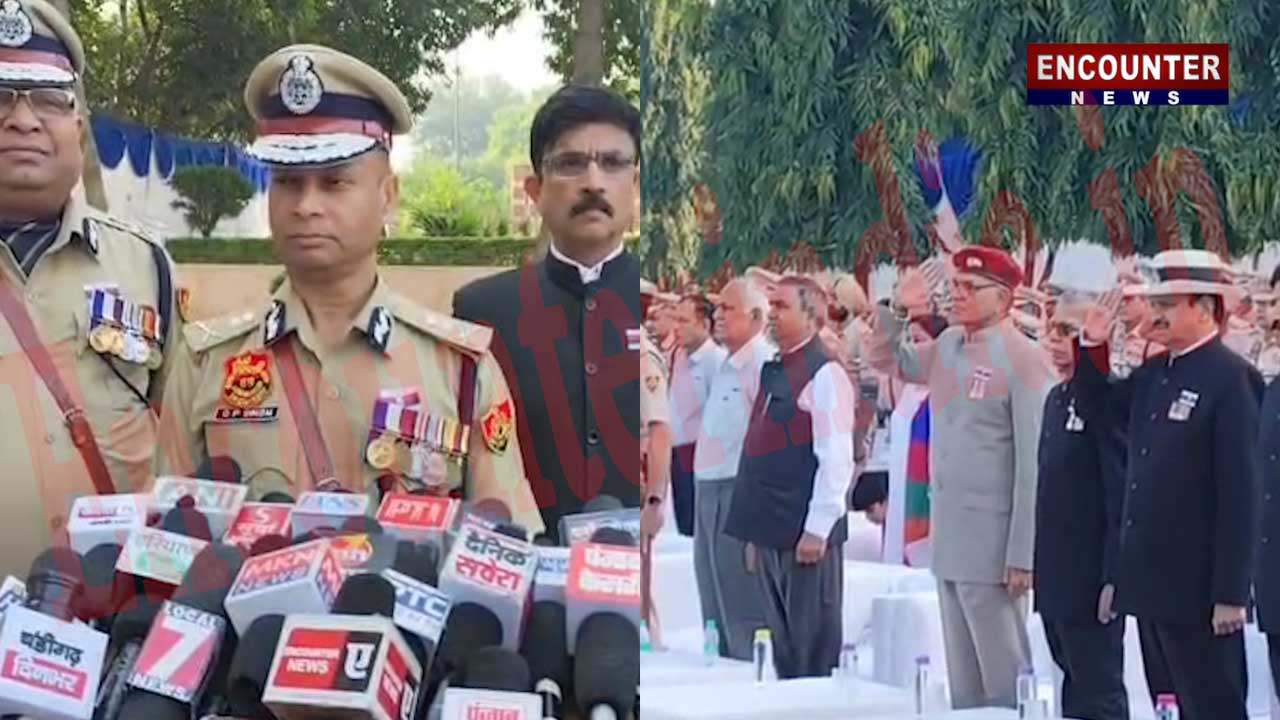Haryana News: पुलिस महानिदेशक ने शहीद पुलिस जवानों को दी श्रद्धांजलि, देखें वीडियो