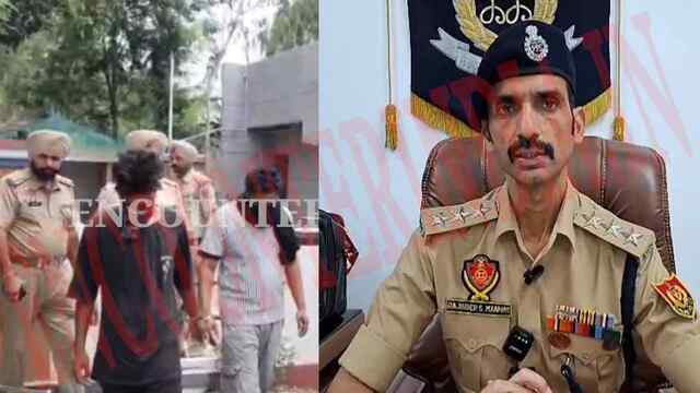 Punjab News: 1 किलो हेरोइन के साथ 2 तस्कर गिरफ्तार, 1 फरार, देखे वीडियो